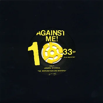 洋楽 Against Me! - The Acoustic EP 7inch Against Me! - The Acoustic EP 7inch